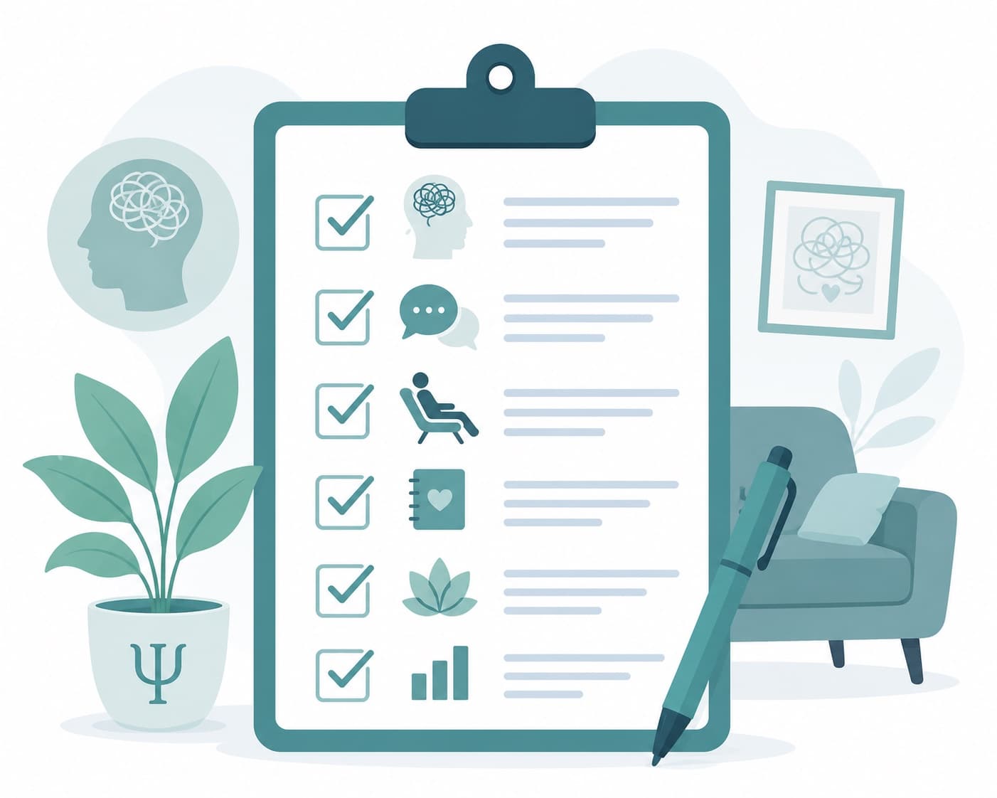 Die 30-Tage-Checkliste für Psychologen, die eine Praxis eröffnen