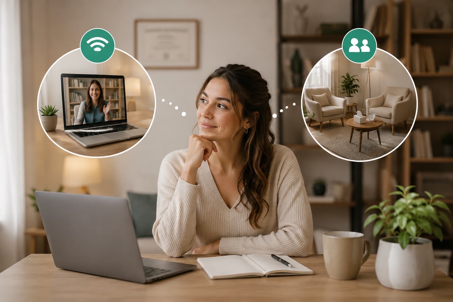 Online Therapy vs. In-Person Therapy: A Comparison from the Therapist's Perspective