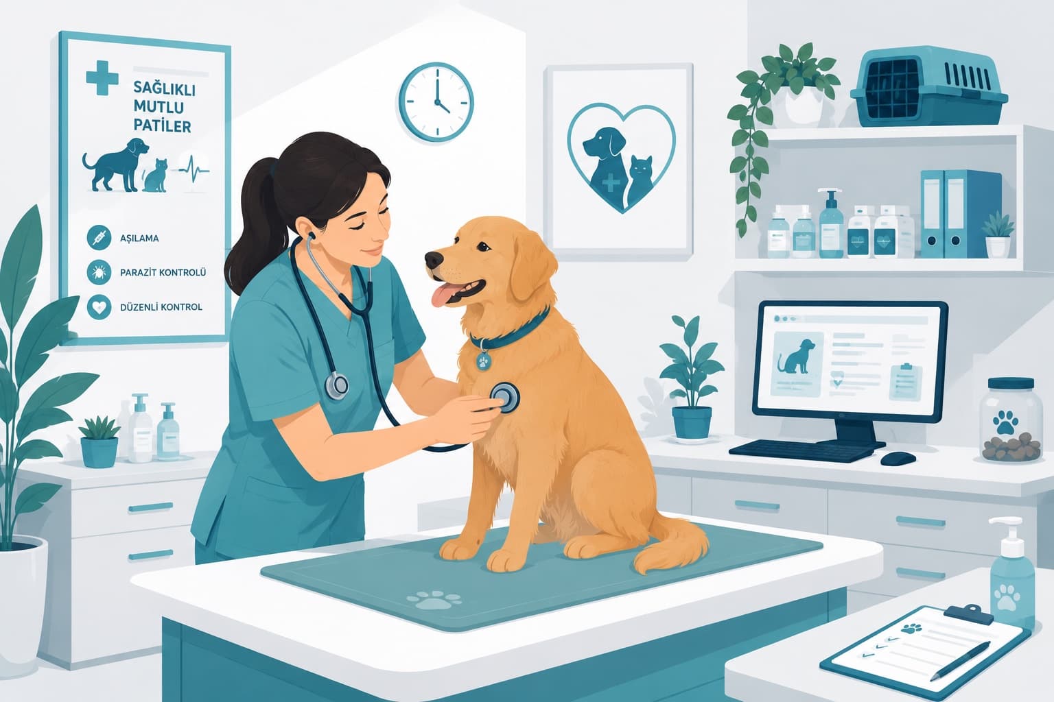 Veteriner Kliniği İçin Randevu ve Hasta Kaydı Rehberi