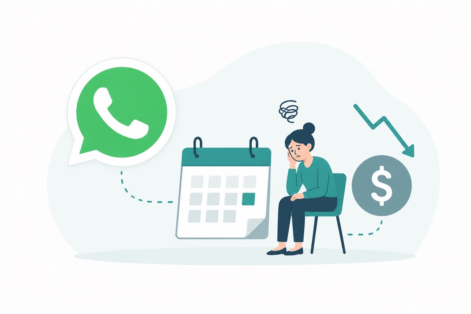 The 7 Hidden Costs of Managing Appointments via WhatsApp